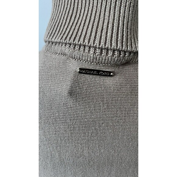 Women's Oversized Biege Pullover Poncho Wm's Sz S Old Money RT$135 - Picture 3 of 8